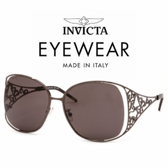 Invicta Corduba Butterfly Sunglasses Invicta IEW003 Corduba Butterfly Filigree Sunglasses - Your  main image 2